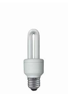 Lámpara Bajo Consumo mini 9W=50W E27 40mm Tono Ex-cálido