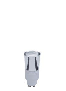 Fluo Alu Réflecteur 35mm 5W GU10 Chrome Blanc chaud