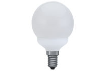 88311 Лампа энергосбер. Mini Globe 60 11=60W E14 опал Round and opulent in shape. The ideal lamp for pendants and other ceiling luminaires. 883.11 Paulmann
