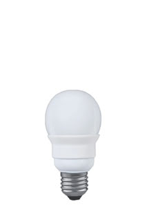 89312 Лампа ESL 230V 3W=15W E27 (D-50mm,H-85mm) теплый белый 893.12 Paulmann