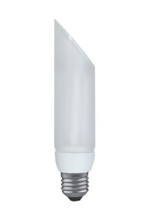 89418 Лампа ESL 230V 7W E27 DecoPipe (D-38mm,H-168mm) натуральный белый Energy-saving bulbs  Coloured light in an elegant package … enjoyed with a clear conscience. The ESL DecoPipe is an energy-saving bulb which will enhance any designer lamp. It is especially suitable for setting visual accents, thanks to its white satin glass cylinder. 894.18 Paulmann