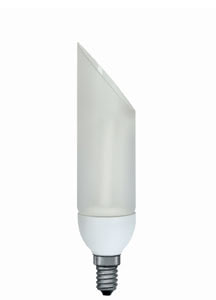 DecoPipe fluocompacte biais 9W E14 Blanc chaud