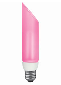 89430 Лампа ESL 230V 11W=60W E27 DecoPipeColor (D-38mm,H-185mm) красный DecoPipe Color  Coloured light, elegantly packed - complete with a good conscience: ESL DecoPipe is an energy-saving lamp designed to look good in all designer lamps. The glass cylinder has a white satin finish, the coloured tube is an ideal combination for creating visual emphasis. 894.30 Paulmann