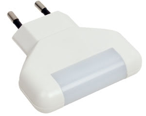 92501 Светильник Ночник 10Вт 220В Safety comes first - and unlit landings or similar areas can pose a serious risk of injury at night. Plug is a nightlight and emergency light which requires absolutely no assembly. Simply plug it in a socket - that’s all. Uses energy-saving long-life bulbs. The large version includes an integrated switch, enabling the light to remain plugged in during the day. 925.01 Paulmann