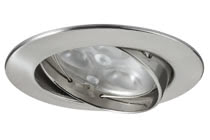 92517 Premium EBL SetPowerFlood 3x3W Eis-g Elegant material - high-quality finish. The individually swivelling LED recessed luminaires in the Premium Line offer efficient but homelike warm white LED light and meet the most stringent standards for material quality and design. 925.17 Paulmann
