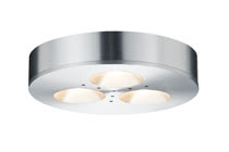 92587 Светильник мебельный Plane LED 1х3W, алюминий The right choice for display cases, furniture and the like: The furniture recessed lighting set Micro Line Platy LED can be used as a recessed light as well as a surface-mounted light, however you like. Even the recessed installation is compact; the super-flat lamp does not require much space and is ideal for applications such as under-cabinet lighting for work surfaces. 925.87 Paulmann
