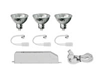 92589 Комплект 2Easy EBL Basis 3x28W GU5,3 Why not just design your own personal luminaire? The 2Easy basic set, consisting of 3В xВ 28В watt low-voltage halogen reflectors, can be combined with all spot sets that are available in our shop under 