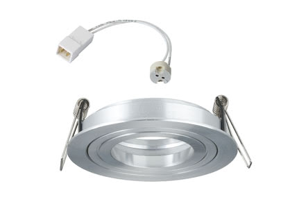 92624 светильник PremEBL Drilled rund schw.max.40W GU5,3 Elegant material - high-quality finish. The halogen 12 V recessed lights of the Premium Line offer brilliant light and fulfil even the highest expectations for material quality and design. 926.24 Paulmann