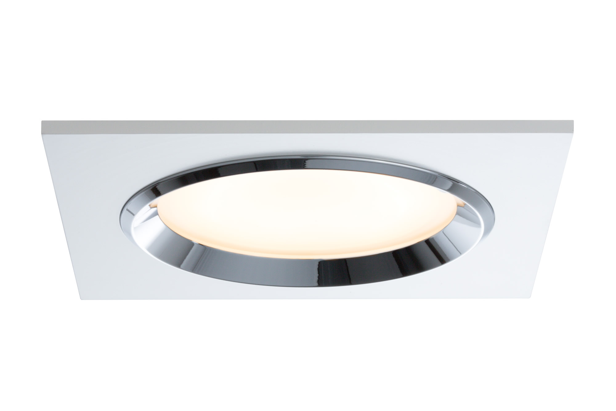 92695 Prem. EBL Set Dice eckig LED 3x8W Ws Elegant material вЂ“ high-quality finish. The LED recessed luminaires in the Premium Line offer efficient but homelike warm white LED light and meet the most stringent standards for material quality and design. The recessed lamp means that the light it emits is free of glare despite its excellent light output. 926.95 Paulmann