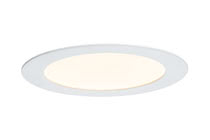 Recessed panel Premium Line 6.5 W LED white matt Warm white, round, 1-pc. set