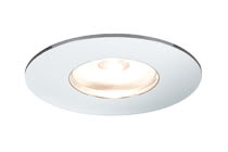 93551 Комплект мебельных светильников Mini rund LED 5x1W Chr The right choice for display cases, furniture and the like: The Micro Line Mini LED furniture recessed lighting set needs an installation depth of just 20 mm and provides for decorative effects in particular in small display cases and cabinets, thanks to its small dimensions. 935.51 Paulmann