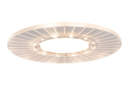 93802 Светильник Star Deko Sun + Ring Shine 1W Klar Star Dekor Sun enhances your recessed luminaire with a very special light effect. Dekor Sun is illuminated by the starry sky ring Star Line Shine and emits a sunny light effect. Bring the sun into your home. 938.02 Paulmann