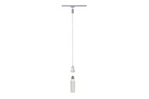 95003 Светильник Deco Light&Easy Urail подвесной 1x11W хром матовый The URail rail pendant -2Easy- is delivered without a lamp shade for the lamps, meaning the lamp shade must be ordered separately. This way, you can add your very own personal touch to the luminaires. Using additional luminaires from the URail range, you can create your very own individual rail system with a total output of up to 1,000В watt. 950.03 Paulmann