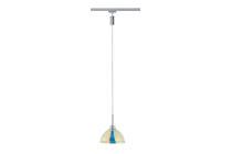 95092 Светильник подвес URail Sarrasani 1x40W GZ10 Dichroic The URail pendant -Sarrasani- is equipped with a halogen lamp and can be extended using all URail components. This way, you can create your very own individual lighting system with a total output of up to 1,000В watt. The halogen lamp is compatible with conventional infinitely variable dimmers, allowing you to adjust the brightness of the system according to your lighting requirements. 950.92 Paulmann