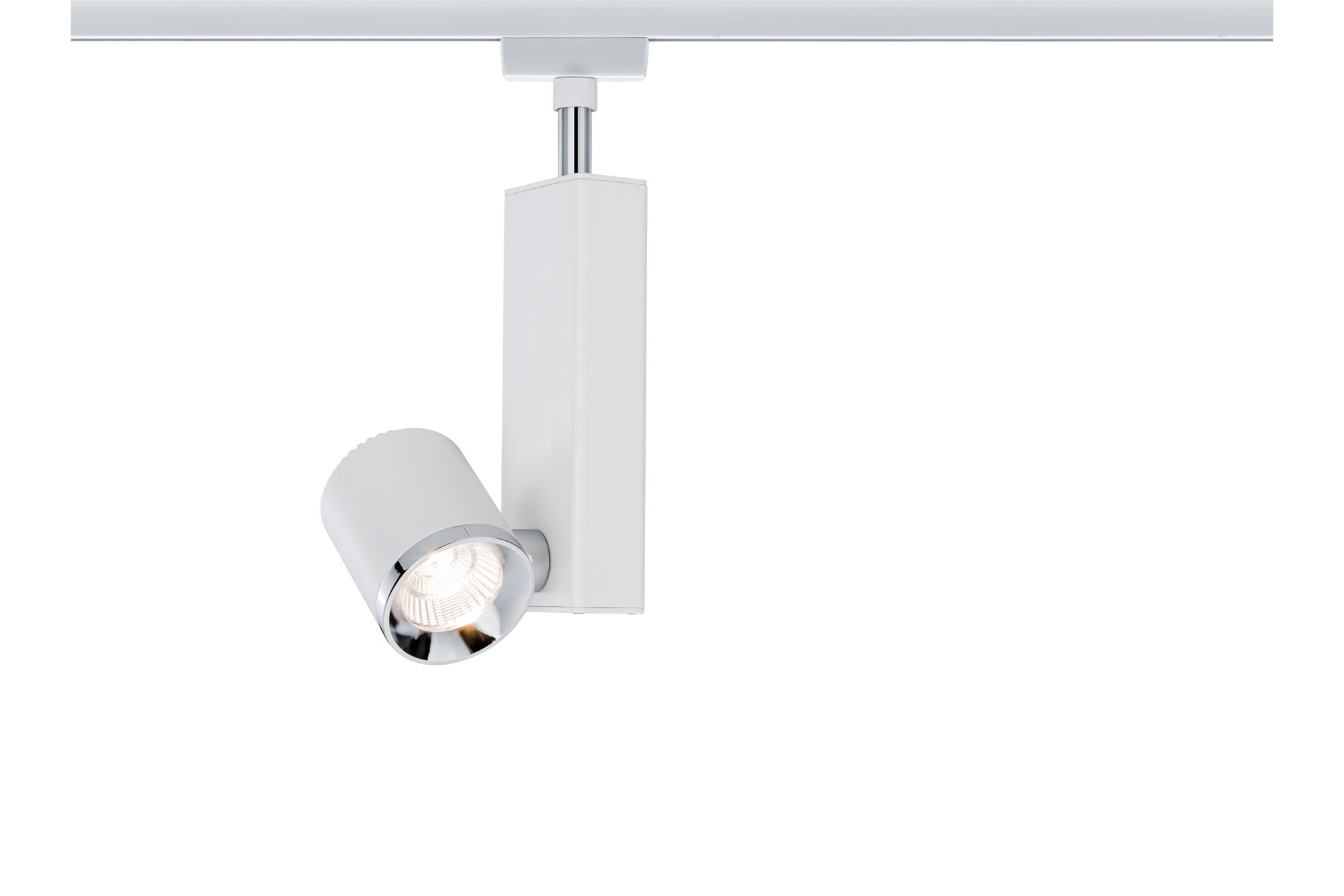 URail, LED spot, 6,5 W, TecLED II, 230V, White/chrome