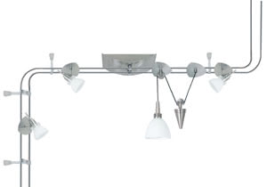 96501 Светильник потолочный Verbier 150 JoJo 3X35W+1x20W GU4 Verbier, the 3-lamp Halogen 12В volt rail system with a total output of 140В W, features energy-saving 12В volt technology. The brilliant halogen light, which can be infinitely regulated using a conventional dimmer, creates a pleasant atmosphere in any living area. The system is suitable for wall and ceiling mounting. 965.01 Paulmann