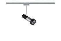 URail System Light&Easy Spot Klingsor 1x50W GU10 Titan/Schwarz 230V Metall