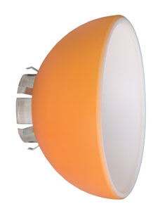 Wire+Rail System Schirm Extra Lampshade Sheela max.1x20W Orange Glas