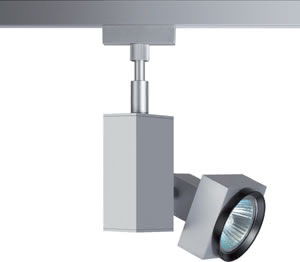 URail System Light&Easy Spot Gurnemanz 1x50W GU5,3 Titan 230V Metall