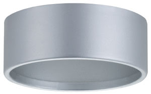 98606 Корпус к светильнику An enhanced look for your furniture recessed luminaires: With the furniture mounting ring for the Micro Line IP44 Downlight, you can give your luminaires a solid appearance and instantly transform them into an exceptional, elegant furniture accessory. 986.06 Paulmann