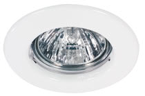 98924 Светильник встраиваемый 1x50W GU5,3 белый Beautiful design - ideal for living spaces. The halogen 12В V recessed luminaires of the Quality Line offer brilliant light and fulfil even the highest expectations for material quality and design. 989.24 Paulmann