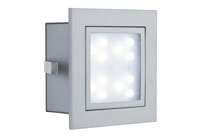 99497 Светильник Профи Виндоу I LED 1х2 Вт алюм Light need not always come from above: The Special Line LED Window 1 is specially designed for in-wall mounting, sets attractive light effects and increases safety through lighting, e.g. in corridors or indoor staircases. Through the use of economical and long-life LED technology, it is also suited for round-the-clock use. 994.97 Paulmann