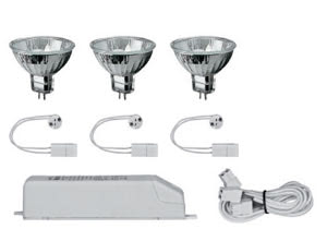 99749 Набор лампы галоген 3х35W,GU5.3 + транc-р 105W Why not just design your own personal luminaire? The 2Easy basic set, consisting of 3В xВ 35В watt low-voltage halogen reflectors, can be combined with all spot sets that are available in our shop under 