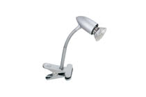 99823 Светильник с прищепкой Геса, GU10, 1x50W The -Gesa- clip spotlight can be clipped firmly to a table edge or shelf as required. The 230В volt halogen light provides exceptional light quality. 998.23 Paulmann