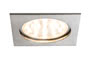 92784 Premium line recessed light set, Coin 14 W LED Brushed iron, 1 pc. set