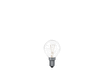 11720 Light bulb, drop 25 W E14, clear 230 V