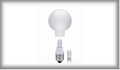 12343 Miniglobe 60 MiniHalogen 40W E27 Satin with Replacement lamp