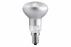 20014 High-voltage halogen reflector lamp R50 42W E14 silver 230 V. Наличие на складе: 2 шт.