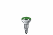 20123 Light bulb, reflector R50 25 W E14, green 230 V. Наличие на складе: 14 шт.
