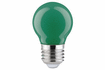 28032 LED ball lamp 0,6W E27 Green