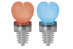 3854 TIP LED Party Cork Heart of 2 Red + Blue. Наличие на складе: 18 шт.