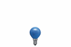 40124 Light bulb, drop 25 W E14, blue 230 V