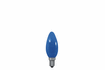 40224 Light bulb, candle 25 W E14, blue 230 V