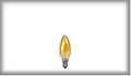 49140 Light bulb, candle 40 W E14, gold 2,96 