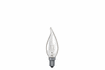 51021 Light bulb, flame tip 25 W E14, clear 3,29 