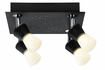 60203 Konos spotlight LED 4x3W 230V, black 152,90 . Наличие на складе: 2 шт.