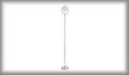 66050 Living Giba floor lamp max.60W E27 Nickel Satinised/opal-brown 230V. Наличие на складе: 0 шт.