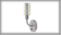 66489 Living Wobble wall lamp 1x9W Deco Pipe E14 Nickel Satinised-Dichroic. Наличие на складе: 0 шт.