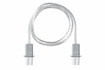 70127 Alpha connecting cable, 75 cm transparent, grey
