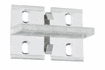 70275 Duo Profil Fixture, set of 4 transparent, metal, plastic