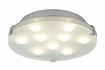 70276 Ceiling lamp, Xeta, 24 W LED Chrome matt, metal, glass