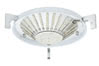 70297 DS ceiling lamp Base Circle 4,8/12 W Brushed aluminium, white, metal 152,90 