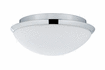 70299 Biabo ceiling lamp IP44 max. 60 W chrome, Opal, metal, glass 27,45 