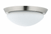 70300 Ixa ceiling lamp IP44 max. 60 W brushed iron, opal, metal, glass 21,95 