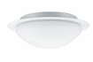 70347 Vega ceiling lamp IP44 max. 60 W white, opal, metal, glass 38,45 