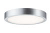 70389 Ceiling lamp, Orbit LED panel 16.5W Chrome matt, white, plastic